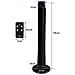 Tft-50w-dtp - Ventilatore A Torre Xxl, Con Telecomando, Timer E Oscillazione - Foto miniatura 2