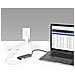 Adattatore Multiporta USB C da Viaggio con Convertitore Video USB type-C HDMI 4K 30Hz  Mini Docking Station USB Tipo C a HDMI Colore Nero Grigio - Foto miniatura 5
