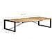 Tavolino Da Salotto 180x90x40 Cm In Legno Di Mango Grezzo - Foto miniatura 7