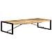 Tavolino Da Salotto 180x90x40 Cm In Legno Di Mango Grezzo - Foto miniatura 8