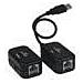 USBEXT60M, USB, 2 x RJ-45, Maschio / femmina, Nero - Foto miniatura 1