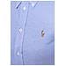 Camicia Donna In Oxford Piqué Azzurro - Foto miniatura 3