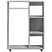 Armadio Grigio Cemento 80x40x110 cm in Truciolato - Foto miniatura 2