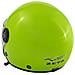 Scooter Jet Casco Moto Certificato Ece2205 Parasole Visiera Lunga Verde L - Foto miniatura 8
