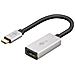 Goobay 60194 Cavo E Adattatore Video 0,15 M Usb Tipo-c Hdmi Nero, Argento - Foto miniatura 2