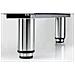 Cucina Gas PGVX 96 ED2 5 Fuochi a Gas Forno Gas Ventilato Dimensioni 91 x 90 cm Colore Acciaio Inossidabile Serie Design - Foto miniatura 5