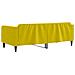 Letto Da Giorno Giallo 90x200 Cm In Velluto - Foto miniatura 4