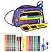Astuccio Per La Scuola Con Accessori Superthings Guardians Of Kazoom Viola Giallo (32 Pezzi) - Foto miniatura 4