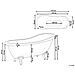 Vasca Da Bagno Freestanding Cayman 170 X 76 Cm Rosso - Foto miniatura 2