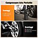 Mini Compressore Aria Portatile Auto 7800mah, 150psi Gonfiatore Bici Elettrico, Auto, Moto, Monopattino, Palloni - Foto miniatura 4