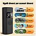 Mini Compressore Aria Portatile Auto 7800mah, 150psi Gonfiatore Bici Elettrico, Auto, Moto, Monopattino, Palloni - Foto miniatura 7