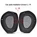 Cuscinetti Auricolari Con Fibbia, Sennheiser Hdr Rs 165/175/185/195 Flannelearpads - Foto miniatura 2