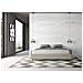 Letto Sommier Contenitore Imbottito 200x210  Similpelle Tortora Azelia - Foto miniatura 2