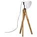 Lampada Da Terra 25 W Bianca 45x45x120 Cm E27 - Foto miniatura 2