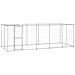 Gabbia Per Cani Da Esterno In Acciaio Zincato Con Tetto 12,1 M² - Foto miniatura 2