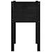 Lusso Casadino -  Fioriere Da Giardino 2 Pz Nere 40x40x70 Cm In Legno Di Pino - Foto miniatura 4