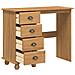 Scrivania 'ASKIM'con cassetti 95x40x75 cm in legno massello di pino - Foto miniatura 1