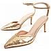 Scarpa Con Tacco Festshoe2 D'oro Oro Materiale Sintetico - Foto miniatura 1