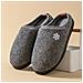 Nuove Pantofole Invernali In Cotone Per Coppie  44 - Foto miniatura 3