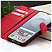 Custodia A Portafoglio Per Galaxy S25 Plus Con Supporto E Linguetta Magnetica, Rosso - Foto miniatura 4