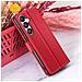 Custodia A Portafoglio Per Galaxy S25 Plus Con Supporto E Linguetta Magnetica, Rosso - Foto miniatura 5