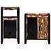 Set di mobili per il bagno 2 pcs legno massello di riciclo - Foto miniatura 6