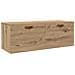 Armadietto a muro rovere artigianale 100 x 36.5 x 35 cm - Foto miniatura 1