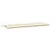 Cuscini Panca Giardino 2pz Bianco Crema 180x50x7 Tessuto Oxford - Foto miniatura 3