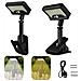 Luce Solare Da Giardino Con Clip, Sensore Di Movimento E 3 Temperature Di Colore White - Foto miniatura 2