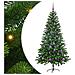 Albero di Natale con 150 LED con supporto Verde 150 cm PE - Foto miniatura 1
