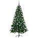 Albero di Natale con 150 LED con supporto Verde 150 cm PE - Foto miniatura 4