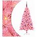 Albero di Natale con 150 LED con supporto Rosa 150 cm PVC - Foto miniatura 1
