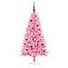 Albero di Natale con 150 LED con supporto Rosa 150 cm PVC - Foto miniatura 4
