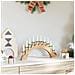 Arco di Candele di Natale con 10 Candele LED Marrone - Foto miniatura 3