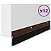 Spazzole per porte a vite 12 pcs Marrone 100 cm - Foto miniatura 3