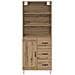 Credenza con cassetto Rovere artigianale 69,5 x 34 x 180 cm - Foto miniatura 8