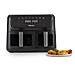HAF2700DCD Doppia 11 L Indipendente 2700 W Friggitrice ad aria calda Nero - Foto miniatura 4