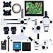 Mikroscopio Stereoscopico Trinoculare Moon Pro Msmp Con Camera Mensa Pro Kmmp - Zoom 6,7x-45x, Display 8"", Illuminazione Led 56x - Foto miniatura 1