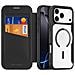 Cover con Tapa per iPhone 17 Pro - Pelle /PU, Nero, MagSafe - Foto miniatura 3