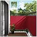 Schermo da balcone Rosso 110 x 200 cm Tessuto Oxford - Foto miniatura 2