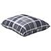 Cuscino da Esterno 4 pcs Grigio a quadri 60 x 60 cm Tessuto - Foto miniatura 4