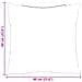 Cuscino da Esterno 4 pcs Grigio a quadri 60 x 60 cm Tessuto - Foto miniatura 8