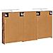 Set di Armadi da Bagno con lo scaffale 3 pcs 140 x 14,5 x 70 cm - Foto miniatura 9