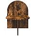 Comodino 2 pcs Rovere Fumo 48 x 49 x 65 cm Legno ingegnerizzato - Foto miniatura 5