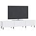 Mobile TV Bianco 147 x 34,5 x 32 cm Legno ingegnerizzato - Foto miniatura 3