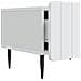 Mobile TV Bianco 147 x 34,5 x 32 cm Legno ingegnerizzato - Foto miniatura 9