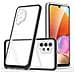 Custodia Trasparente 3in1 Per Samsung Galaxy A72 4g Frame Gel Nera - Foto miniatura 1