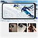 Custodia Trasparente 3in1 Per Samsung Galaxy A72 4g Frame Gel Nera - Foto miniatura 3