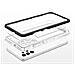 Custodia Trasparente 3in1 Per Samsung Galaxy A72 4g Frame Gel Nera - Foto miniatura 5