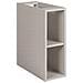 Mobile sottolavabo Kaschmir 100 cm, Piano in finitura marmo bianco, 2 cassetti, Sospeso, MDFMobilecon 1 anta, MODERNO - Foto miniatura 4